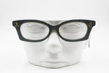 Modern Restyle Cat eye eyewear frame rare unique, NARA IDEE N200 295, flowers adorned frame, New Old Stock