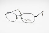 Byblos 625 3167 Vintage Octagonal frame eyeglass deep metallic blue, Made in italy 90s, New Old Stock