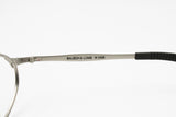 Killer Loop by Bausch & Lomb W 2409 Silver satin metal frame, Sport eyewear frame, New Old Stock 1980s