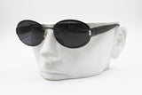 Les Copains sunglasses mod. LC 305 Size 53, Oval sunglasses darken gunmetal frame, New Old Stock 1990s