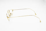 Rare Crazy Half lunettes eyeglasses, Modern design modernist, Golden & Dappled red, New Old Stock 1970s