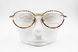 MIMMINA Round twisted rope & Tortoise eyewear frame, Made in Italy in 1980s, New Old Stock