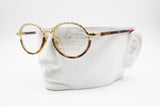 MIMMINA Round twisted rope & Tortoise eyewear frame, Made in Italy in 1980s, New Old Stock
