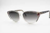 NINA RICCI Luxury cat eye sunglasses 1773 NGS, Hand made in France, New Old Stock 1980s