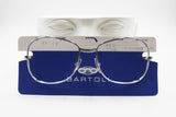 BARTOLI 429 chrome mod. Katrin/S Vintage 1960s Italian frame, trapezoidal rims, New Old Stock 60s