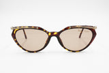 Paloma Picasso 3746 10 Rare Vintage Sunglasses, made in Germany, animalier e golden details, New Old Stock 1980s