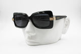MIMMINA R320 Vintage black sunglasses women, Made in Italy, New Old Stock 1980s
