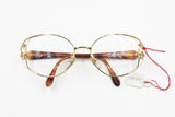 Sandra Gruber mod. Bila/B Vintage women eye frame adroned with gems "diamond cut", New Old Stock 1980s