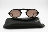AMERICA Italian Vintage sunglasses little oval high bridge, pince nez style, New Old Stock