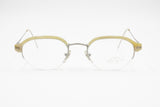 VANNI OCCHIALI made in Italy Vintage glasses frame women, cat eye half rimmed, New Old Stock 90s