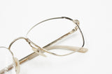 Italian 1970s VOTTICA eyeglass frame women, tricolor rims hand panited, New Old Stock