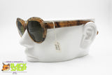CONCERT 635 AE Vintage sunglasses ovaloid green lenses, Thick acetate frame, New Old Stock