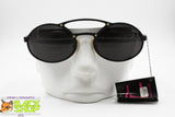 CONCERT 538 N Rai Stereo 2 Aviator drop sunglasses double bridge embellished screws, Deadstock 1980s