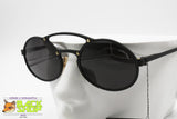 CONCERT 538 N Rai Stereo 2 Aviator drop sunglasses double bridge embellished screws, Deadstock 1980s