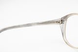Rodenstock mod. Carola Little women frame glasses semitransparent gray, white pearl, glittered, New Old Stock 1970s