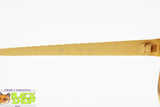 ZAGATO Rare eyeglass frame golden yellow with pop art rims, luxury women frame,  New Old Stock 80s
