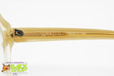 LANCETTI Vintage rare 1970s eyeglass frame women, Semtransparent & Cream pearl, New Old Stock