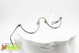 Jean Paul Gaultier JPG 55 - 7163 Vintage eyewear frame round lenses, reverse frame gunmetal, New Old Stock