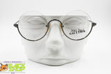 Jean Paul Gaultier JPG 55 - 7163 Vintage eyewear frame round lenses, reverse frame gunmetal, New Old Stock