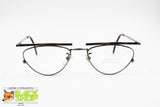 NAKAMURA HUZOI 3138 Special designer glasses, Unconventional shape red metallic superio bar, New Old Stock