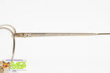 VILLAGE by MARCOLIN 7130 Oval vintage frame, Golden & Pink glittered double bar, New Old Stock