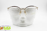 Fantasy by Marcolin mod. 7122 womens ladies eyeglasses frame, round half rimmed with nice chiseling, New Old Stock