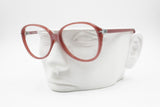 Silhouette 1086 2606 Women Vintage eyeglass frame Pink changing acetate e Silver details, New Old Stock 80s