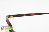 D.O.P. Mod. 1056 brown square eyeglass frame wayfarer style, New Old Stock 1980s