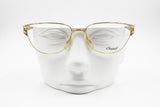 Chagall by Visibilia LL 2041 designer modern eyeglass frame gold brown tortoise, uncommon design, New Old Stock