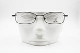 Lancetti LL178 black eyeglass frame women ladies, rhinestones arms adorned, Deadstock New