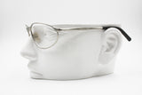 Killer Loop by Bausch & Lomb W 2409 Silver satin metal frame, Sport eyewear frame, New Old Stock 1980s