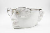 Killer Loop by Bausch & Lomb W 2409 Silver satin metal frame, Sport eyewear frame, New Old Stock 1980s