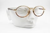 MIMMINA Round twisted rope & Tortoise eyewear frame, Made in Italy in 1980s, New Old Stock