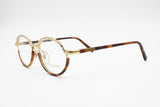 MIMMINA Round twisted rope & Tortoise eyewear frame, Made in Italy in 1980s, New Old Stock