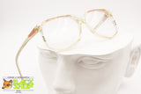 FRANCOISE LIMAGE Vintage 1970s designer women glasses, Semitransapent acetate hip shape, New Old Stock