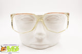 FRANCOISE LIMAGE Vintage 1970s designer women glasses, Semitransapent acetate hip shape, New Old Stock