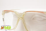 FRANCOISE LIMAGE Vintage 1970s designer women glasses, Semitransapent acetate hip shape, New Old Stock