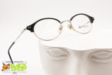 VOGUE women vintage glasses frame VO2154, Slim silver cat eye frame black eyebrows, New Old Stock