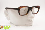 Authentic 1960s OPTO frame brown acetate, wayfarer squared glasses-sunglasses frame, New Old Stock