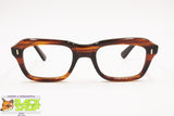 Authentic 1960s OPTO frame brown acetate, wayfarer squared glasses-sunglasses frame, New Old Stock
