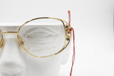 Sandra Gruber mod. Bila/B Vintage women eye frame adroned with gems "diamond cut", New Old Stock 1980s