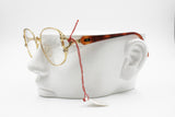 Sandra Gruber mod. Bila/B Vintage women eye frame adroned with gems "diamond cut", New Old Stock 1980s