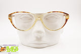 VALENTINO mod. 546 Cat eye brown tone glasses frame, Women designer glasses, New Old Stock 1980s