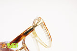 VALENTINO mod. 546 Cat eye brown tone glasses frame, Women designer glasses, New Old Stock 1980s