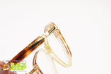 VALENTINO mod. 546 Cat eye brown tone glasses frame, Women designer glasses, New Old Stock 1980s