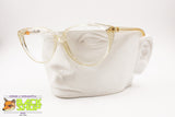 Clear transparent cat eye frame eyeglass, ELEGANCE mod. MARILYN, New Old Stock 1970s