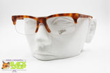 LINEA mod. Clint Tortoise women half rimmed frame eyeglasses, cat eye square little, New Old Stock
