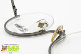 Jean Paul Gaultier JPG 55 - 7163 Vintage eyewear frame round lenses, reverse frame gunmetal, New Old Stock