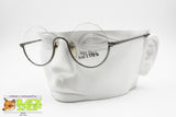 Jean Paul Gaultier JPG 55 - 7163 Vintage eyewear frame round lenses, reverse frame gunmetal, New Old Stock