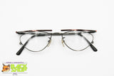 NAKAMURA HUZOI 3138 Special designer glasses, Unconventional shape red metallic superio bar, New Old Stock